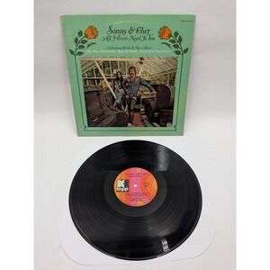 Sonny & Cher All I Ever Need Is You Vinyl LP Record Kapp KS-3660 1971 Pop Rock